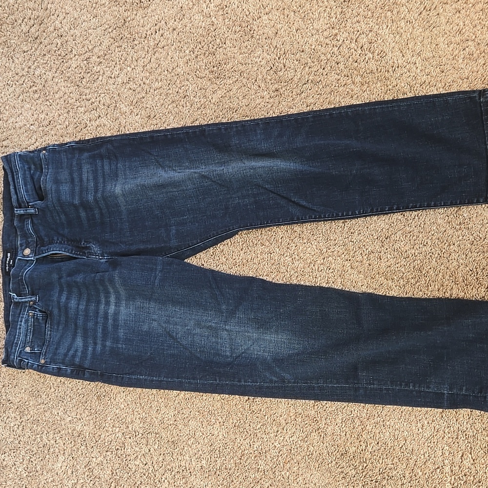 Lucky Brand Men's Dark Blue Relaxed Jeans
